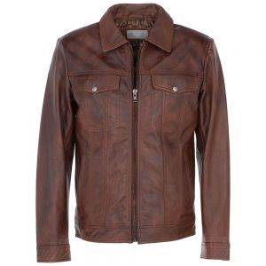 Mens Leather Bomber Jackets