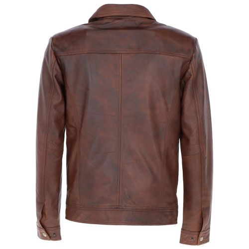 Mens Leather Bomber Jackets #2