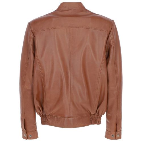 Mens Leather Bomber Jackets #2