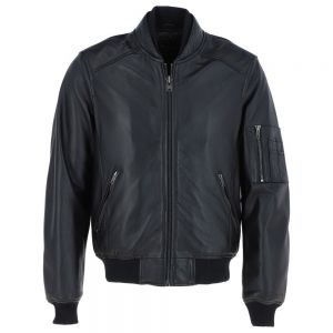 Mens Leather Bomber Jackets