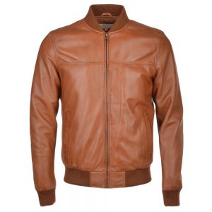 Mens Leather Bomber Jackets