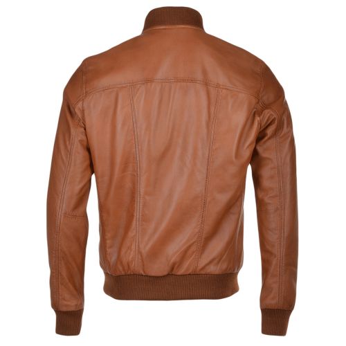 Mens Leather Bomber Jackets #2