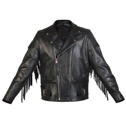 Mens Fringes Leather Jackets