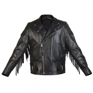 Mens Fringes Leather Jackets