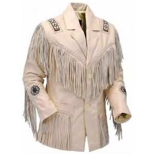 Mens Fringes Leather Jackets