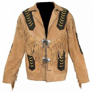 Mens Fringes Leather Jackets
