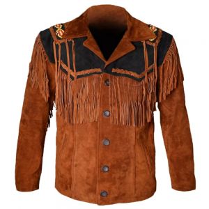 Mens Fringes Leather Jackets