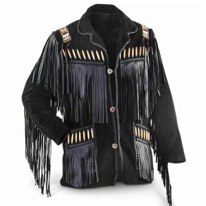 Mens Fringes Leather Jackets
