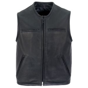 Mens Leather Vest