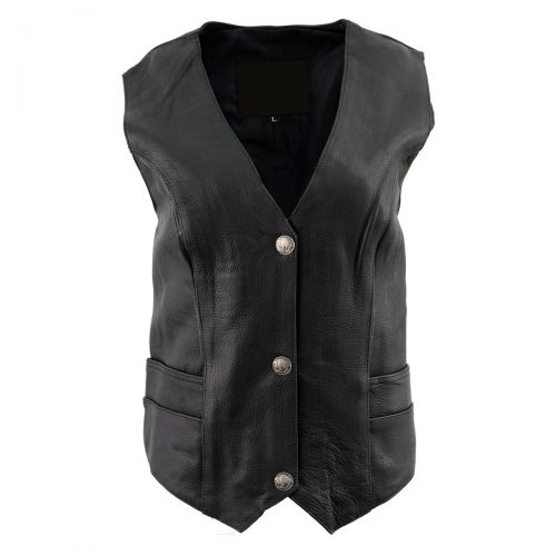 Ladies Leather Vest