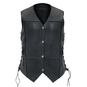 Ladies Leather Vest