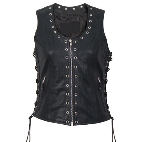 Ladies Leather Vest