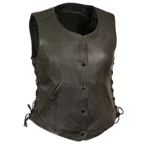 Ladies Leather Vest