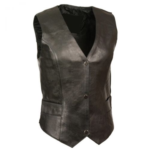 Ladies Leather Vest