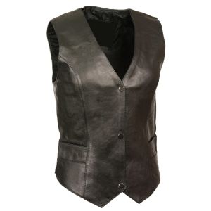 Ladies Leather Vest