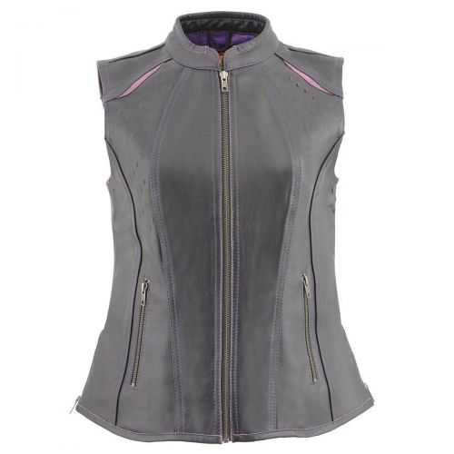 Ladies Leather Vest